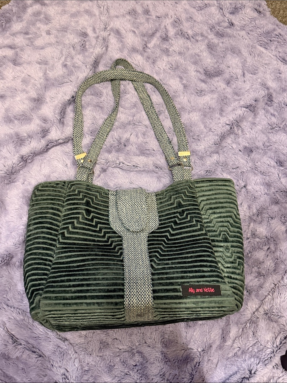 EUC* Ally & Nettie Corduroy Purse